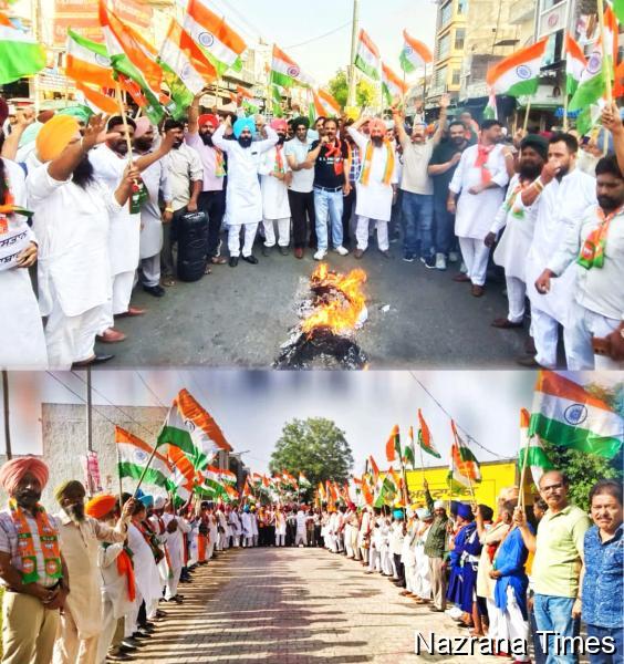 ਪਹਿਲਗਾਮ ਅੱਤਵਾਦੀ ਹਮਲੇ ਖ਼ਿਲਾਫ਼ ਭਾਜਪਾ ਦੇ ਜ਼ਿਲ੍ਹਾ ਪ੍ਰਧਾਨ ਹਰਜੀਤ ਸਿੰਘ ਸੰਧੂ ਨੇ ਸਾਥੀਆਂ ਸਮੇਤ ਫੂਕਿਆ ਪਾਕਿਸਤਾਨ ਦਾ ਪੁਤਲਾ