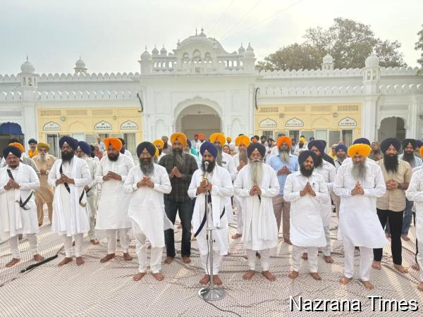 ਤਖ਼ਤ ਸ੍ਰੀ ਕੇਸਗੜ੍ਹ ਸਾਹਿਬ ਵਿਖੇ ਦੱਖਣ ਏਸ਼ੀਆ ਖ਼ਿੱਤੇ ਵਿੱਚ ਸੁੱਖ ਸ਼ਾਂਤੀ ਲਈ ਅਰਦਾਸ -ਜਥੇਦਾਰ ਗਿਆਨੀ ਕੁਲਦੀਪ ਸਿੰਘ ਗੜਗੱਜ ਨੇ ਖੁਦ ਕੀਤੀ ਅਰਦਾਸ