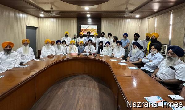 ਸ਼੍ਰੋਮਣੀ ਕਮੇਟੀ ਵੱਲੋਂ ਭਾਈ ਰਾਜੋਆਣਾ ਬਾਰੇ ਪਟੀਸ਼ਨ ਸਬੰਧੀ ਫੈਡਰੇਸ਼ਨਾਂ, ਵਿਦਵਾਨਾਂ ਤੇ ਜੁਝਾਰੂ ਜਥੇਬੰਦੀਆਂ ਨਾਲ ਵਿਸ਼ੇਸ਼ ਇਕੱਤਰਤਾ