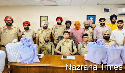 2025 ਦੀ ਨਸ਼ਿਆਂ ਦੀ ਸਭ ਤੋਂ ਵੱਡੀ ਬਰਾਮਦਗੀ: ਪਾਕਿਸਤਾਨ-ਆਈਐਸਆਈ ਵੱਲੋਂ ਸਮਰਥਿਤ ਨਾਰਕੋ ਤਸਕਰੀ ਮਾਡਿਊਲ ਦਾ ਪਰਦਾਫਾਸ਼; 85 ਕਿੱਲੋ ਹੈਰੋਇਨ ਸਮੇਤ ਇੱਕ ਵਿਅਕਤੀ ਕਾਬੂ