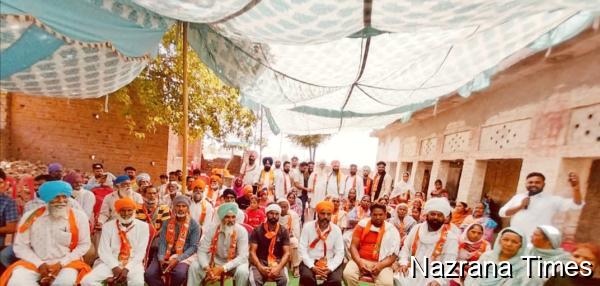 ਪਿੰਡ ਚਹਿਲ ਦੇ ਨੰਬਰਦਾਰ ਅਤੇ ਸਾਬਕਾ ਪੰਚਾਇਤ ਮੈਂਬਰ ਸਮੇਤ ਅਨੇਕਾਂ ਪਰਿਵਾਰ ਭਾਜਪਾ 'ਚ ਸ਼ਾਮਲ