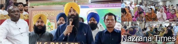 ਘੱਟ ਗਿਣਤੀ ਮਾਮਲਿਆਂ ਦੇ ਸੂਬਾਈ ਮੰਤਰੀ ਰਮੇਸ਼ ਸਿੰਘ ਅਰੋੜਾ ਨੇ ਗੁਜਰਾਂਵਾਲਾ ਅਤੇ ਸਿਆਲਕੋਟ ਦਾ ਦੌਰਾ ਕੀਤਾ: