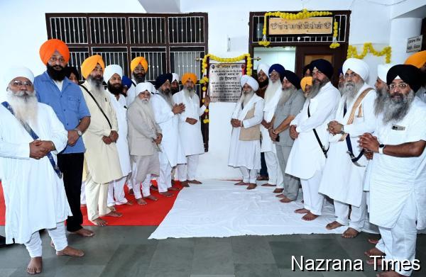 ਗੁਰਦੁਆਰਾ ਸ਼ਹੀਦ ਗੰਜ ਬਾਬਾ ਦੀਪ ਸਿੰਘ ਜੀ ਵਿਖੇ ਪ੍ਰਬੰਧਕੀ ਬਲਾਕ ਦਾ ਉਦਘਾਟਨ