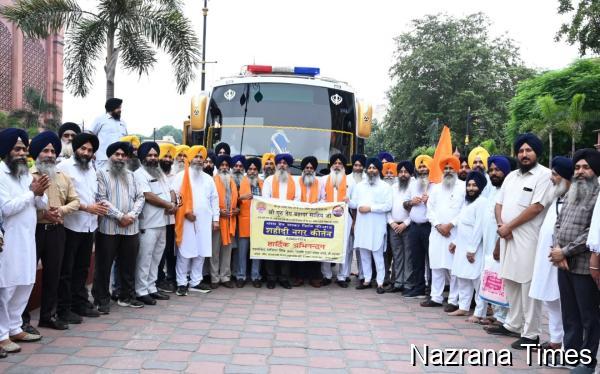ਗੁਰਦੁਆਰਾ ਧੋਬੜੀ ਸਾਹਿਬ ਅਸਾਮ ਤੋਂ ਸਜਾਏ ਜਾਣ ਵਾਲੇ ਨਗਰ ਕੀਰਤਨ ਦੇ ਪ੍ਰਬੰਧਾਂ ਲਈ ਸ਼੍ਰੋਮਣੀ ਕਮੇਟੀ ਵੱਲੋਂ ਜਥਾ ਰਵਾਨਾ