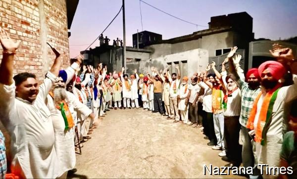 ਭਾਜਪਾ ਉਮੀਦਵਾਰ ਹਰਜੀਤ ਸਿੰਘ ਸੰਧੂ ਨੂੰ ਮਿਲਿਆ ਵੱਡਾ ਬਲ