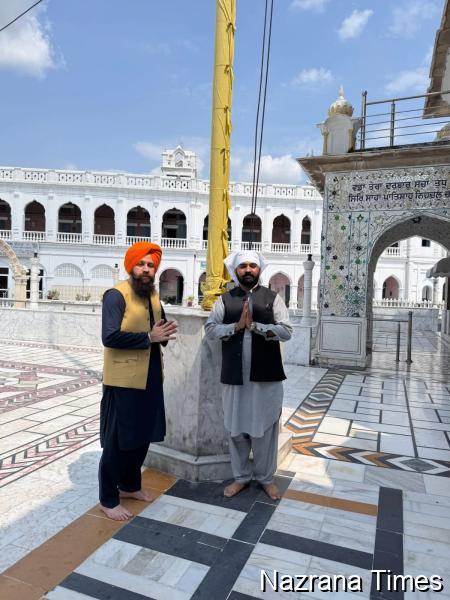 बाबा जी गोपाल सिंह ने गुरुद्वारा पंजा साहिब में अरदास की, अल्पसंख्यकों और बाढ़ पीड़ितों की मदद का आश्वासन