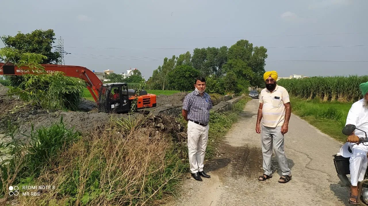 ਨਗਰ ਕੌਂਸਲ ਭੋਗਪੁਰ ਨੇ  ਛੱਪੜਾਂ ਦੀ ਕਰਵਾਈ ਸਫ਼ਾਈ 