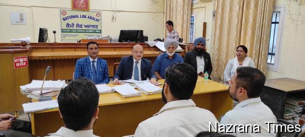 ਨੈਸ਼ਨਲ ਲੋਕ ਅਦਾਲਤ ਵਿੱਚ ਕੁੱਲ 5048 ਕੇਸਾਂ ਦਾ ਨਿਪਟਾਰਾ ਕਰਕੇ 13.91 ਕਰੋੜ ਤੋਂ ਵਧੇਰੇ ਦੇ ਅਵਾਰਡ ਪਾਸ: ਇੰਚਾਰਜ ਜ਼ਿਲ੍ਹਾ ਤੇ ਸੈਸ਼ਨ ਜੱਜ