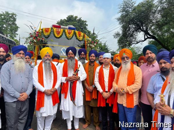 ਅਸਾਮ ਤੋਂ ਆਰੰਭ ਹੋਇਆ ਸ਼ਹੀਦੀ ਨਗਰ ਕੀਰਤਨ ਮੰਡਲਾਂ ਮੱਧ ਪ੍ਰਦੇਸ਼ ਤੋਂ ਬਿਲਾਸਪੁਰ ਛੱਤੀਸਗੜ੍ਹ ਲਈ ਰਵਾਨਾ