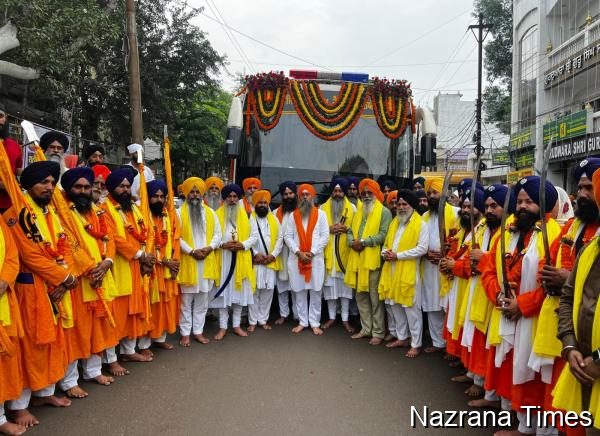ਆਸਾਮ ਤੋਂ ਆਰੰਭ ਹੋਏ ਸ਼ਹੀਦੀ ਨਗਰ ਕੀਰਤਨ ਦਾ ਛੱਤੀਸਗੜ੍ਹ ਪੁੱਜਣ ’ਤੇ ਹੋਇਆ ਭਰਵਾਂ ਸਵਾਗਤ