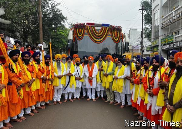 श्री गुरु तेग बहादुर साहिब जी के शहीदी साके की 350वीं शताब्दी: असम से प्रारंभ हुआ नगर कीर्तन कोरबा से संबलपुर रवाना