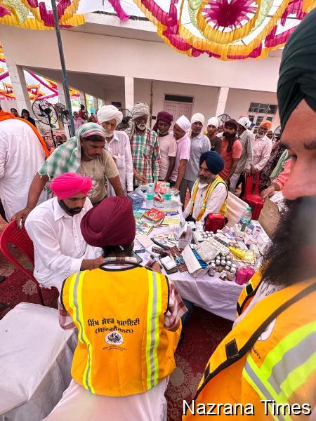 ਸਿੱਖ ਸੇਵਕ ਸੁਸਾਇਟੀ ਨੇ ਹੜ ਪੀੜਤ ਪਿੰਡ ਮੰਡਾਲਾ ਛੰਨਾ ਵਿਚ ਮੈਡੀਕਲ ਕੈਂਪ ਲਗਾਇਆ-ਖਾਲਸਾ
