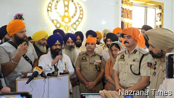 ਸਾਂਬਾ ਜ਼ਿਲ੍ਹੇ ਦੇ ਪਿੰਡ ’ਚ ਸ੍ਰੀ ਗੁਰੂ ਗ੍ਰੰਥ ਸਾਹਿਬ ਜੀ ਦੇ ਪੰਜ ਸਰੂਪ ਅਗਨ ਭੇਟ ਕੀਤੇ ਜਾਣ ਦੇ ਮਾਮਲੇ ਵਿੱਚ ਸ੍ਰੀ ਅਕਾਲ ਤਖ਼ਤ ਸਾਹਿਬ ਦੇ ਜਥੇਦਾਰ ਵੱਲੋਂ ਸਖ਼ਤ ਨੋਟਿਸ