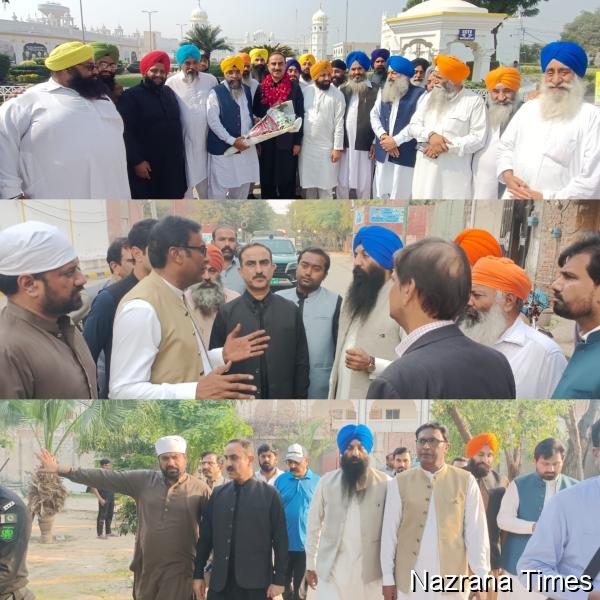 PAk Punjab MINISTER REVIEWS ARRANGEMENTS FOR GURU NANAK’S 556TH BIRTH ANNIVERSARY CELEBRATIONS