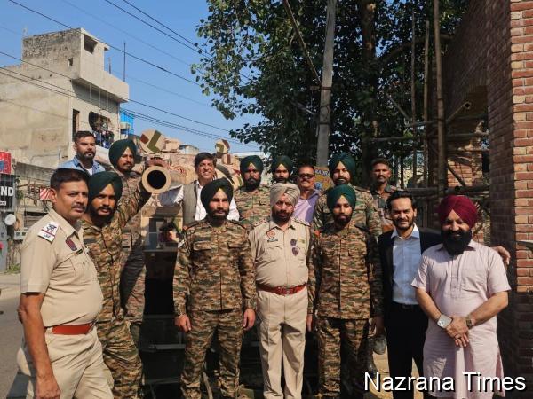 ਹੁਸ਼ਿਆਰਪੁਰ ਨੂੰ ਮਿਲਿਆ ਸਨਮਾਨ, ਵਿਧਾਇਕ ਜਿੰਪਾ ਨੇ ਸ਼ਹਿਰ ਵਾਸੀਆਂ ਨੂੰ ਸਮਰਪਿਤ ਕੀਤਾ 1971 ਦਾ ਵਿਰਾਸਤੀ ਟੀ-55 ਜੰਗੀ ਟੈਂਕ
