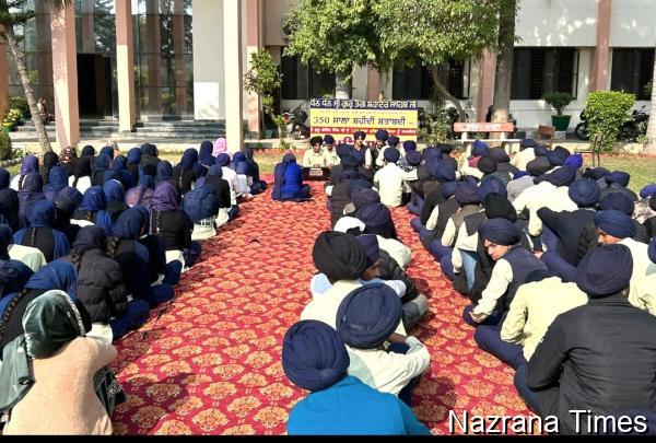 ਗੁਰੂ ਅਰਜਨ ਦੇਵ ਖਾਲਸਾ ਕਾਲਜ ਚੋਹਲਾ ਸਾਹਿਬ ਵਿਖੇ ਕਰਵਾਇਆ ਗੁਰਮਤਿ ਸਮਾਗਮ