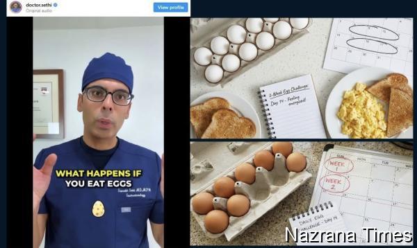 ਜੇਕਰ ਤੁਸੀਂ ਲਗਾਤਾਰ 2 ਹਫ਼ਤੇ ਰੋਜ਼ਾਨਾ ਅੰਡੇ ਖਾਂਦੇ ਹੋ ਤਾਂ ਸਰੀਰ 'ਚ ਕੀ ਬਦਲਾਅ ਆਉਂਦੇ ਹਨ? AIIMS ਦੇ ਮਾਹਿਰ ਡਾਕਟਰ ਨੇ ਕੀਤਾ ਖੁਲਾਸਾ