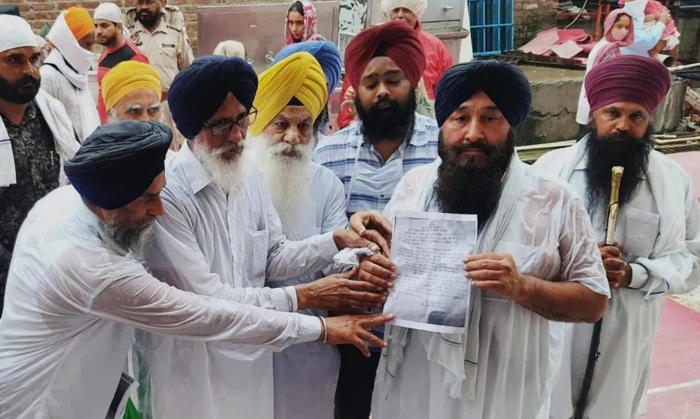 ਜਥੇਦਾਰ ਜਗਤਾਰ ਸਿੰਘ ਹਵਾਰਾ ਵੱਲੋਂ ਤਨਖਾਈਏ ਜਸਵਿੰਦਰ ਸਿੰਘ ਨੂੰ ਪੰਜਾਂ ਪਿਆਰਿਆਂ ਕੋਲ ਪੇਸ਼ ਹੋਣ ਦੀ ਹਦਾਇਤ
