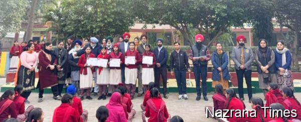 ਤਰਕਸ਼ੀਲ ਸੁਸਾਇਟੀ ਵਲੋਂ ਚੇਤਨਾ ਪਰਖ ਪ੍ਰੀਖਿਆ ਵਿੱਚ ਸ਼ਾਮਲ ਵਿਦਿਆਰਥੀਆਂ ਦਾ ਸਨਮਾਨ