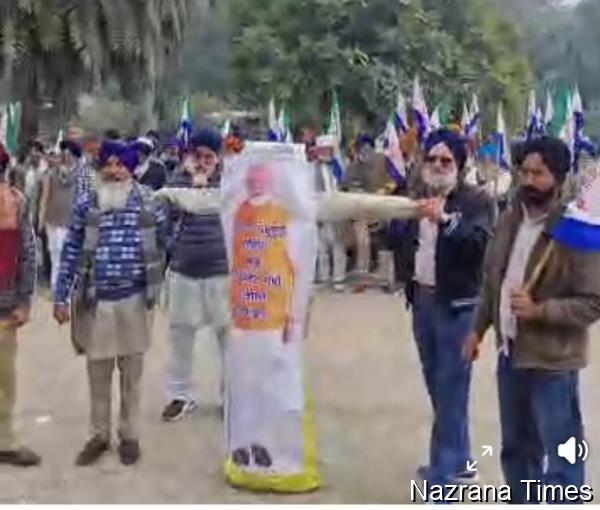 ਕਿਸਾਨ ਮਜ਼ਦੂਰ ਮੋਰਚਾ ਭਾਰਤ ਚੈਪਟਰ ਪੰਜਾਬ ਦੇ ਸੱਦੇ ਤੇ ਪੰਜਾਬ ਦੇ 18ਜਿਲਾ  ਹੈਡ ਕੁਆਰਟਰਾਂ ਤੇ ਮੋਦੀ ਸਰਕਾਰ ਦੀਆਂ ਅਰਥੀਆਂ ਸਾੜੀਆਂ