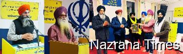 ਗੁਰਦੁਆਰਾ ਸਿੱਖ ਸੈਂਟਰ ਫਰੈਂਕਫੋਰਟ ਜਰਮਨੀ ਵਿੱਚ ਗ੍ਰੰਥੀ ਸਿੰਘ ਭਾਈ ਚਮਕੌਰ ਸਿੰਘ ਸਭਰਾ ਜੀ ਨੂੰ ਸਤਿਕਾਰ ਸਾਹਿਤ ਵਿਦਾਇਗੀ।