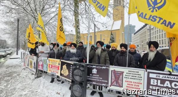 ਜਰਮਨੀ ਵਿੱਚ ਸਿੱਖ ਜਥੇਬੰਦੀਆਂ ਵੱਲੋਂ ਭਾਰਤੀ ਕੌਂਸਲੇਟ ਅੱਗੇ ਖਾਲਿਸਤਾਨ ਹੱਕ ਵਿੱਚ ਰੋਹ ਮੁਜ਼ਾਹਰਾ