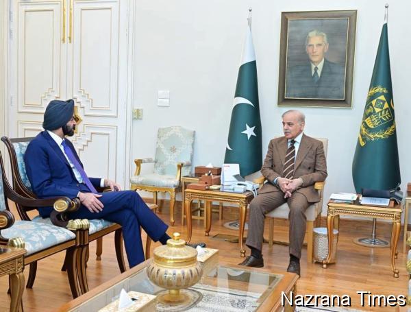 World Bank Group President Ajay Banga meets Prime Minister Shehbaz Sharif