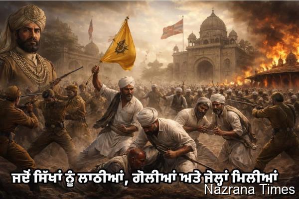 ਗੁਰਦੁਆਰਾ ਸੁਧਾਰ ਲਹਿਰ: ਜਦੋਂ ਸਿੱਖਾਂ ਨੂੰ ਲਾਠੀਆਂ, ਗੋਲੀਆਂ ਅਤੇ ਜੇਲ੍ਹਾਂ ਮਿਲੀਆਂ