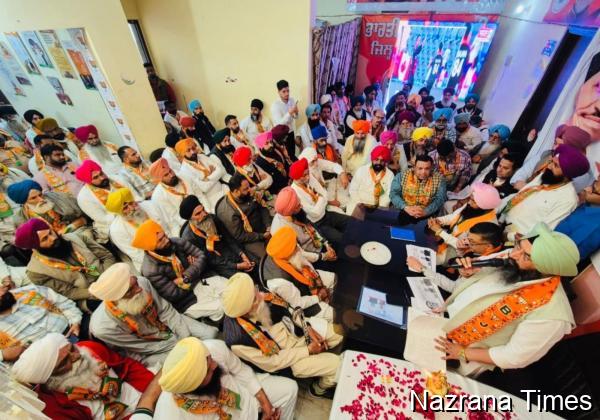 ਭਾਜਪਾ ਵੱਲੋਂ ਪੰਡਿਤ ਦੀਨ ਦਿਆਲ ਉਪਾਧਿਆਏ ਸਿਖਲਾਈ ਮਹਾਂ ਅਭਿਆਨ ਤਹਿਤ ਜਿਲ੍ਹਾ ਪ੍ਰਧਾਨ ਹਰਜੀਤ ਸੰਧੂ ਦੀ ਅਗਵਾਈ ਹੇਠ ਮੀਟਿੰਗ ਆਯੋਜਿਤ