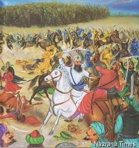 ਇਮ ਤਾਰੈ ਸਿੰਘ ਸ਼ਹੀਦੀ ਪਾਈ। ਸਿੰਘ ਨਿਭੇ ਉਸ ਸੰਗ ਸਭ ਬਾਈ।