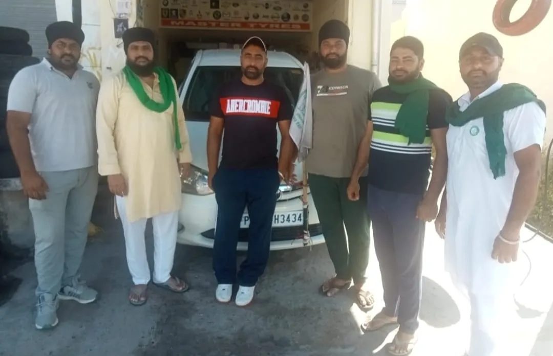 ਪੱਜੋ ਦਿੱਤਾ ਤੋਂ ਕਿਸਾਨ ਅੰਦੋਲਨ  ਦਿੱਲੀ ਨੂੰ  ਜਥਾ ਰਵਾਨਾ   
