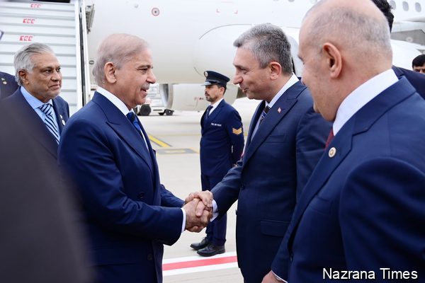 PM Shehbaz Sharif Arrives in Antalya for 5th Diplomacy Forum