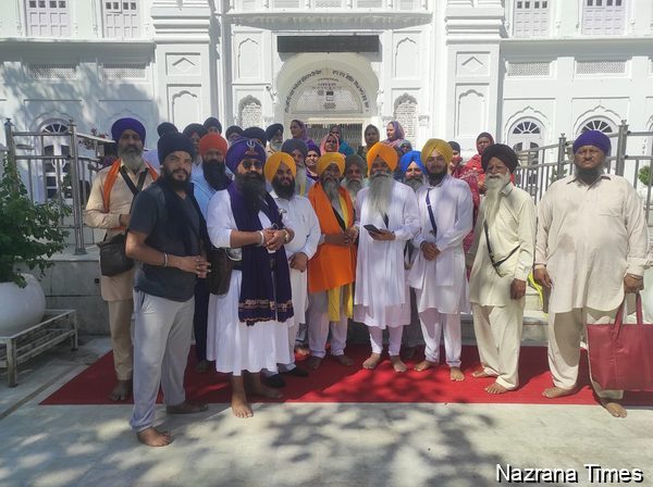 ਅੱਪਰਾ ਤੋਂ ਚੱਲ ਕੇ ਅੰਮ੍ਰਿਤ ਅਭਿਲਾਖੀ ਮਾਰਚ ਪਹੁੰਚਿਆ ਤਖ਼ਤ ਸ੍ਰੀ ਕੇਸਗੜ੍ਹ ਸਾਹਿਬ ਵਿਖੇ, ਡੇਢ ਦਰਜਨ ਪ੍ਰਾਣੀਆਂ ਨੇ ਕੀਤਾ ਅੰਮ੍ਰਿਤਪਾਨ