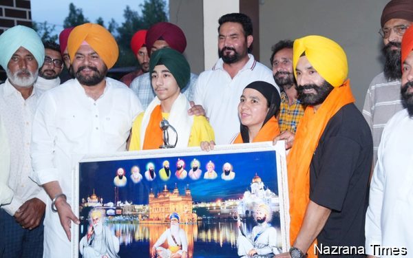ਵਿਧਾਇਕ ਲਾਲਪੁਰਾ ਨੇ ਪਿੰਡ ਕੱਦ ਗਿੱਲ ਕਲਾਂ ਦੇ ਹੋਣਹਾਰ ਵਿਦਿਆਰਥੀ ਗੁਰਅੰਸ਼ ਸਿੰਘ ਨੂੰ ਦਿੱਤੀ ਵਧਾਈ