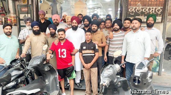 ਸਰਪੰਚ ਬਿੱਲਾ ਸ਼ੇਰੋਂ ਵਲੋਂ ਚੋਹਲਾ ਸਾਹਿਬ ਵਿਖੇ ਅਕਾਲੀ ਆਗੂਆਂ ਤੇ ਵਰਕਰਾਂ ਨਾਲ ਮੀਟਿੰਗ