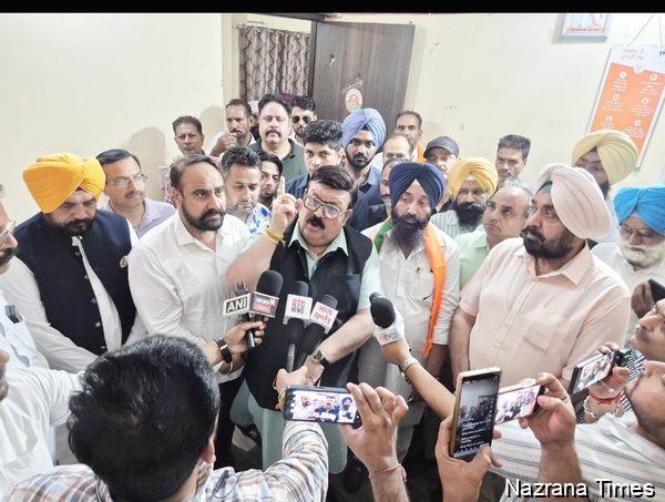 ਭਾਜਪਾ ਦਫ਼ਤਰ ਤਰਨਤਾਰਨ ਵਿਖੇ ਅਣਪਛਾਤੇ ਗੁੰਡਿਆਂ ਵੱਲੋਂ ਜਾਨਲੇਵਾ ਹਮਲਾ