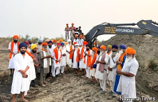 ਸੰਤ ਬਾਬਾ ਸੁੱਖਾ ਸਿੰਘ ਜੀ ਵੱਲੋਂ ਹੜ੍ਹਾਂ ਤੋਂ ਬਚਾਉ ਲਈ ਅਗਾਉਂ ਪ੍ਰਬੰਧ ਕਰਦਿਆਂ ਬੰਨ੍ਹ ਮਜ਼ਬੂਤੀ ਦਾ ਸੇਵਾ ਕਾਰਜ ਆਰੰਭ
