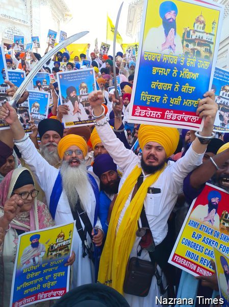 ਖ਼ਾਲਿਸਤਾਨ ਦੇ ਸੰਘਰਸ਼ ਨੂੰ ਬੁਲੰਦ ਕਰਕੇ ਭਾਰਤੀ ਹਕੂਮਤ ਨੂੰ ਮੂੰਹ-ਤੋੜਵਾਂ ਜਵਾਬ ਦੇਣ ਸਿੱਖ : ਫੈਡਰੇਸ਼ਨ ਭਿੰਡਰਾਂਵਾਲਾ