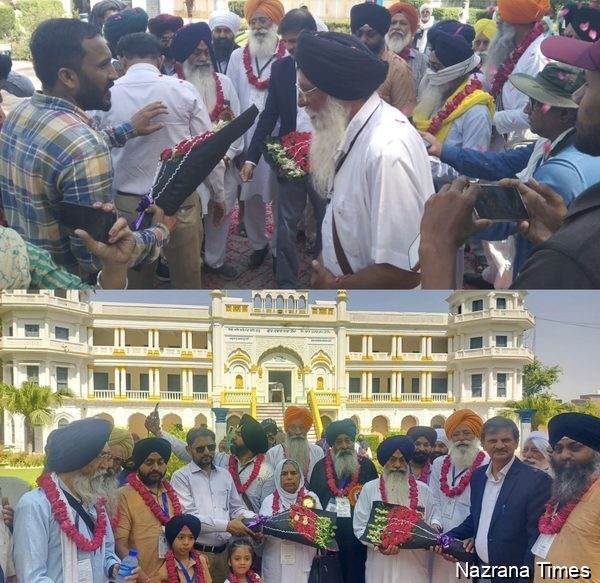 भारतीय सिख श्रद्धालु गुरुद्वारा सच्चा सौदा पहुंचे, पाकिस्तान की व्यवस्थाओं की सराहना