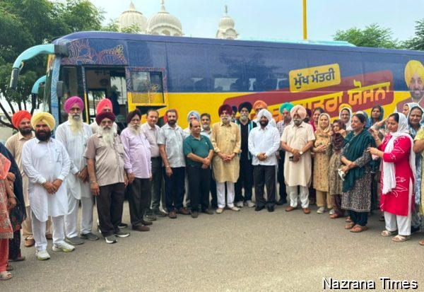 ਮੁੱਖ ਮੰਤਰੀ ਤੀਰਥ ਯਾਤਰਾ ਯੋਜਨਾ ਤਹਿਤ ਵਿਧਾਇਕ ਕੁਲਵੰਤ ਸਿੰਘ ਸਿੰਘ ਨੇ ਮੋਹਾਲੀ ਤੋਂ ਕੀਤੀਆਂ 3 ਹੋਰ ਬੱਸਾਂ ਰਵਾਨਾ....