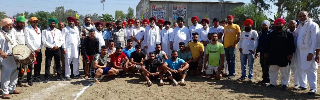 शहीद बाबा दीप सिंह स्पोर्ट्स क्लब ने करवाया कब्बडी कप ,,लाली ने  उद्धघाटन किया केपी ने इनाम बांटे