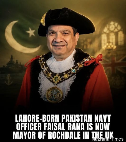 Faisal Rana Takes Office as Mayor of Rochdale, UK