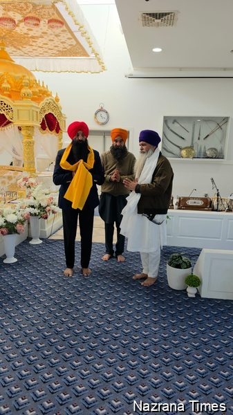 ਆਸਟ੍ਰੇਲੀਆ ਦੇ ਗ੍ਰਿਫ਼ਿਥ ਗੁਰਦੁਆਰਾ ਸਾਹਿਬ ਵਿਖੇ ਪਾਕਿਸਤਾਨ ਦੇ ਸੂਬਾਈ ਮੰਤਰੀ ਰਮੇਸ਼ ਸਿੰਘ ਅਰੋੜਾ ਦਾ ਸਨਮਾਨ, ਪੰਜਾਬ ਦੇ 50 ਇਤਿਹਾਸਕ ਗੁਰਦੁਆਰਿਆਂ ਦੀ ਬਹਾਲੀ ਜਾਰੀ