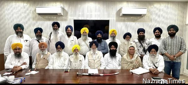 ਸ਼੍ਰੋਮਣੀ ਅਕਾਲੀ ਦਲ ਅੰਮ੍ਰਿਤਸਰ ਦੇ ਪ੍ਰਧਾਨ ਸ. ਸਿਮਰਜੀਤ ਸਿੰਘ ਮਾਨ ਦੀ ਅਗਵਾਈ 'ਚ ਰਾਜਸ਼ੀ ਮਾਮਲਿਆਂ ਬਾਰੇ ਕਮੇਟੀ ਦੀ ਮੀਟਿੰਗ ਲੲਏ ਅਹਿਮ ਫੈਸਲੇ...