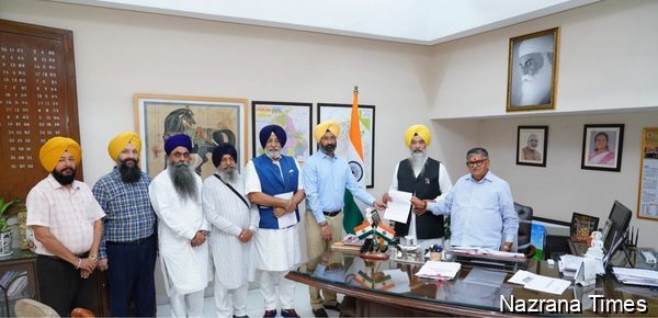 ਜਥੇਦਾਰ ਜਗਤਾਰ ਸਿੰਘ ਹਵਾਰਾ ਦੀ ਪੈਰੋਲ ਅਤੇ ਬੰਦੀ ਸਿੱਖਾਂ ਦੀ ਰਿਹਾਈ ਲਈ ਉੱਚ ਪੱਧਰੀ ਵਫ਼ਦ ਵੱਲੋਂ ਰਾਜਪਾਲ ਨੂੰ ਮੰਗ ਪੱਤਰ ਸੌਂਪਿਆ