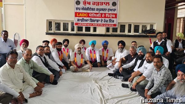 ਪੰਜਾਬ ਭਾਜਪਾ ਵਕੀਲਾਂ ਦੀ ਹਰ ਸੰਭਵ ਸਹਾਇਤਾ ਦੇ ਲਈ ਉਨ੍ਹਾਂਦੇ ਨਾਲ ਖੜੀ ਹੈ-ਖੋਜੇਵਾਲ