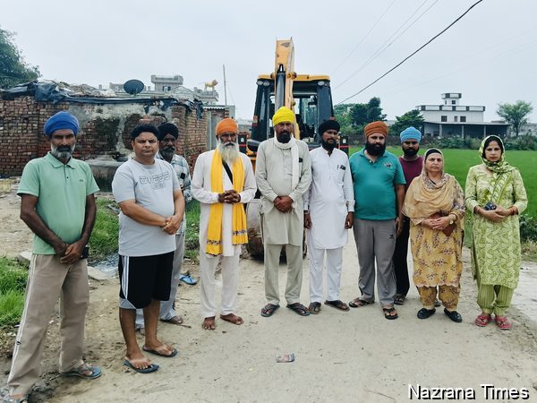ਕਈ ਦਹਾਕਿਆਂ ਤੋਂ ਬਾਅਦ ਟਾਂਗਰਾ ਪਿੰਡ ਦੇ ਲੋਕਾਂ ਦੀ ਸੁਣੀ ਗਈ ਅਵਾਜ ਗੰਦੇ ਪਾਣੀ ਦੇ ਨਿਕਾਸ ਦੀ ਮੁਸ਼ਕਲ ਦਾ ਹੋਇਆ ਹੱਲ – ਸਰਪੰਚ ਲਖਵਿੰਦਰ ਕੌਰ ਚਾਹਲ