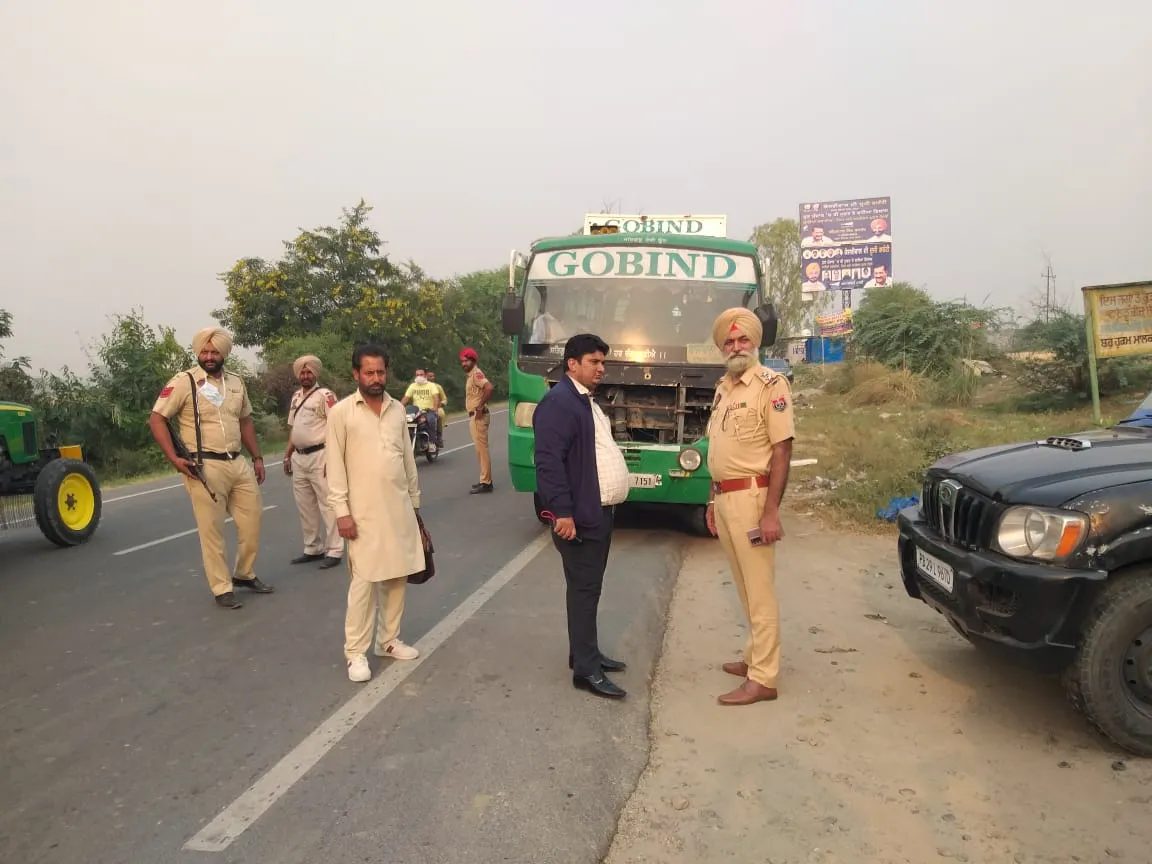 ਨਜ਼ਾਇਜ ਤੇ ਅਧੂਰੇ ਕਾਗਜਾਤ ਚੱਲਦੀਆਂ  ਬੱਸਾਂ 'ਤੇ ਕਾਰਵਾਈ ,ਕੱਟੇ ਚਲਾਨ ਤੇ ਕੀਤੀਆਂ  ਬੰਦ