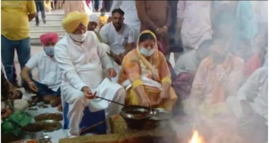ਸਾਬਕਾ ਕਾਂਗਰਸੀ ਮੰਤਰੀ ਵਲੋਂ ਕਾਂਗਰਸ ਸਰਕਾਰ ਦੇ ਬਣਾਏ ਕੋਰੋਨਾ ਨਿਯਮਾਂ ਦੀਆਂ ਧੱਜੀਆਂ ਉਡਾਈਆਂ