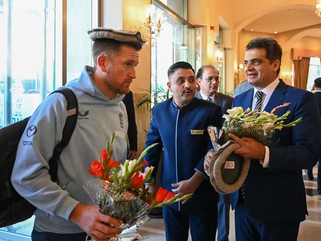 England ODI Squad Arrives in Islamabad
